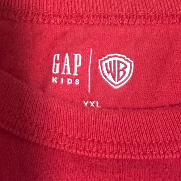 GAP Kids Elf Christmas Long Sleeve Graphic Tee Red Holiday Shirt Size XXL - Picture 4 of 4